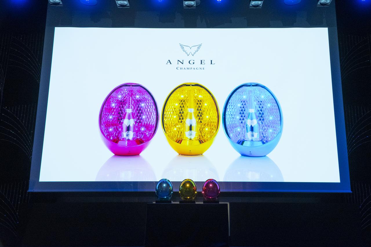 画像1: ラグジュアリーシャンパーニュ「ANGEL CHAMPAGNE」の新作『ANGEL CHAMPAGNE Vintage 2008 Egg』が登場！