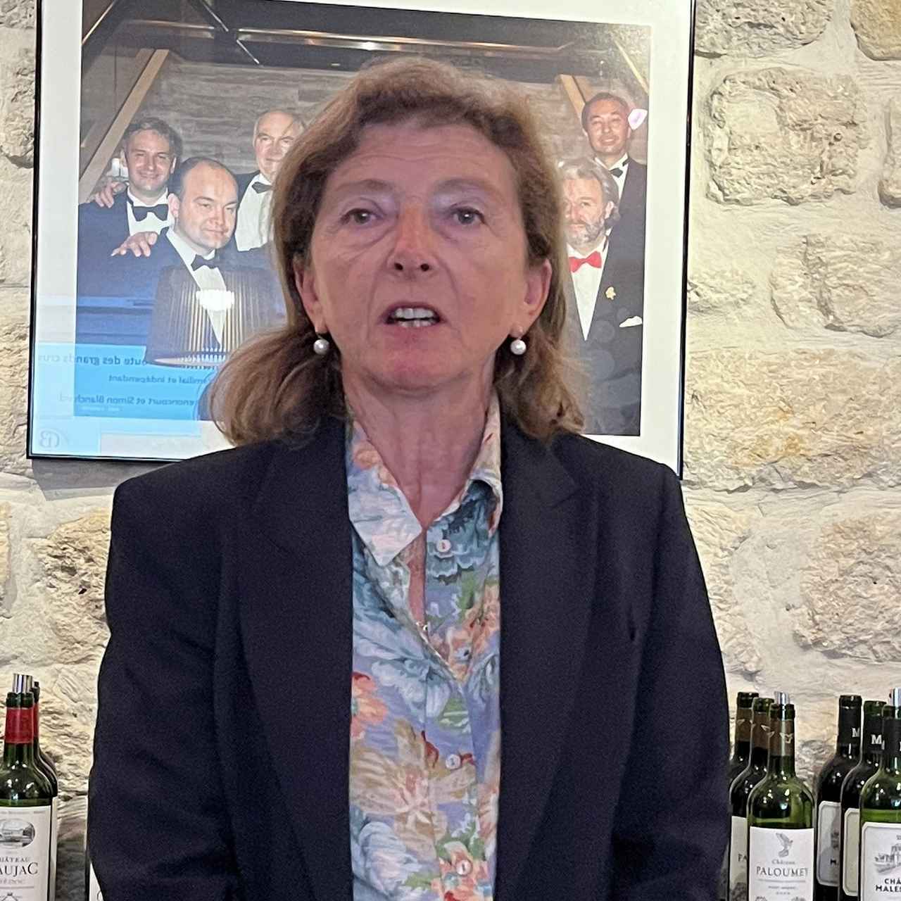 画像: マルグリット・ド・リューズさん－シャトー・パヴェイユ・ド・リューズ支配人