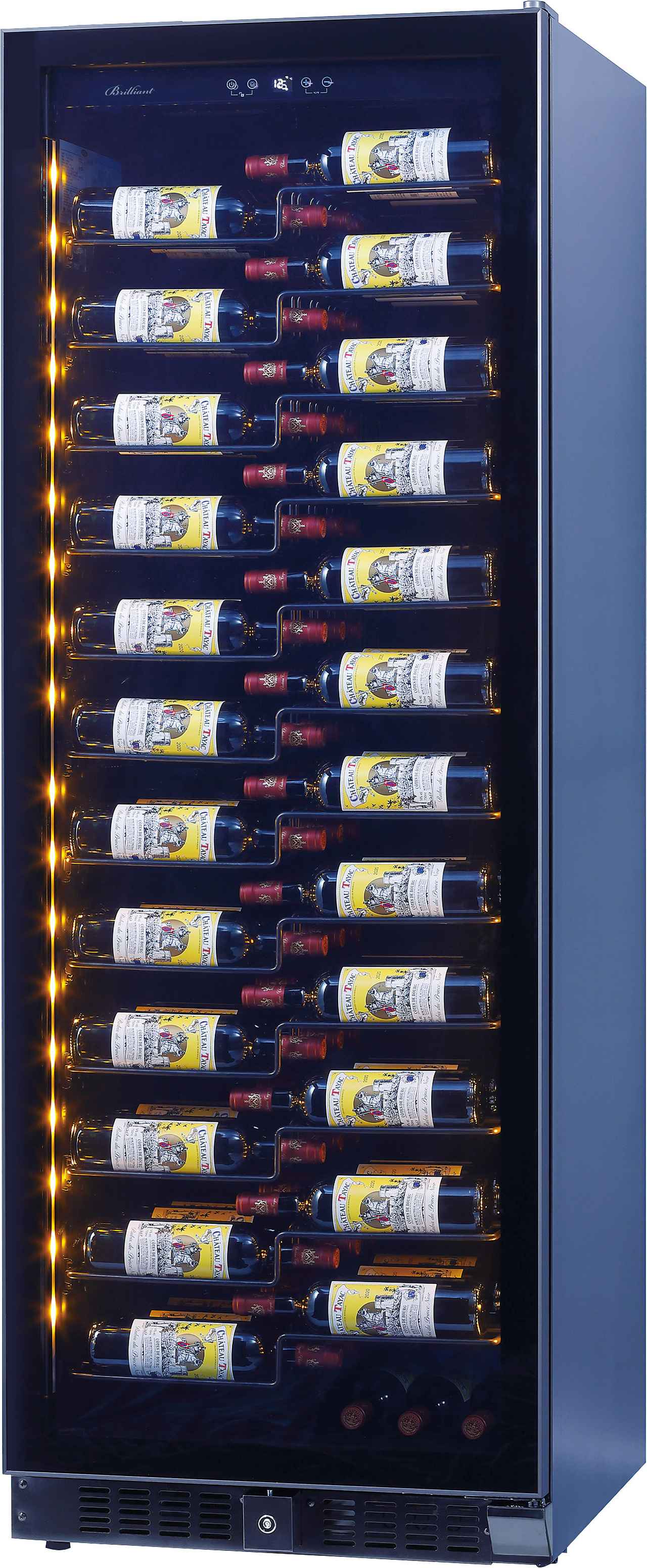 画像1: ４台横並びビルトインで迫力あるディスプレイ
ワインセラー「Brilliant 」（ブリリアント）