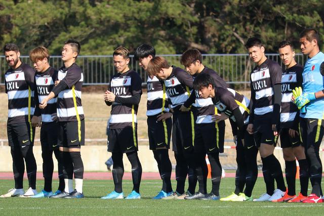 画像: 今季の始動後初試合となったテゲバジャーロ宮崎戦に先発した面々(写真◎サッカーマガジン)