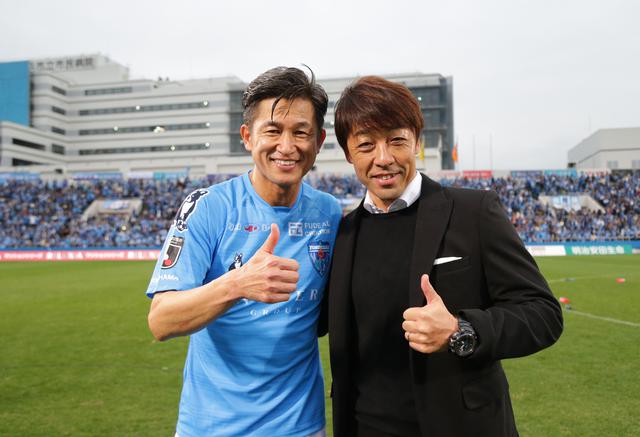 画像: 52歳のカズと48歳の下平監督(写真◎J.LEAGUE)