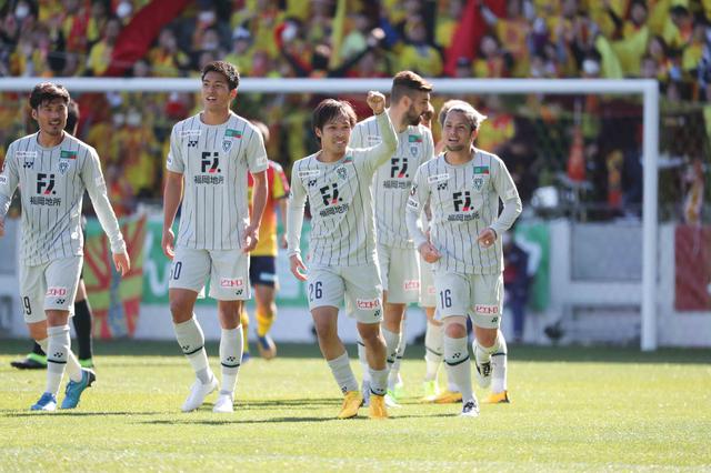 画像: 値千金のゴールを挙げた福岡の遠野。北九州を破った(写真◎J.LEAGUE)