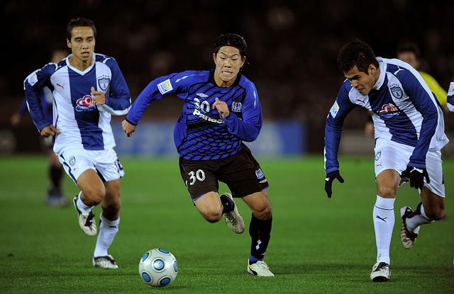 画像: CWCの3位決定戦・パチューカ戦で決勝点を挙げた山崎雅人(写真◎Getty Images)