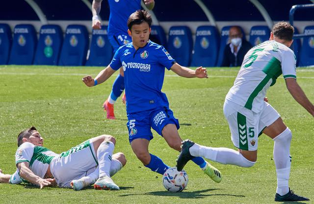 画像: 期間中の2試合では、枠内シュート数がチーム内1位、ラストパス数はチーム2位。久保建英は出場すれば、ピッチでしっかりその力を示している(写真◎Getty Images)