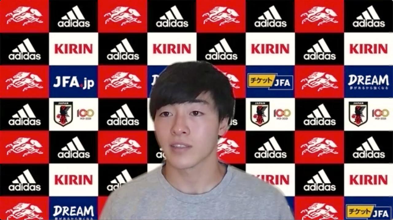 画像 : 3番目の画像 - 【写真】48分の相馬勇紀のゴールシーン。堂安律のパスを中央で受けて確実にゴール右に流し込んだ(写真◎JMPA増田泰久/スクリーンショット) - サッカーマガジンWEB