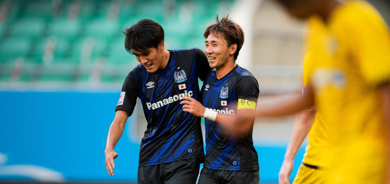 画像 : 2番目の画像 - 【写真】均衡を破る先制ゴールをスコアした倉田秋（写真◎ 2021 Asian Football Confederation） - サッカーマガジンWEB