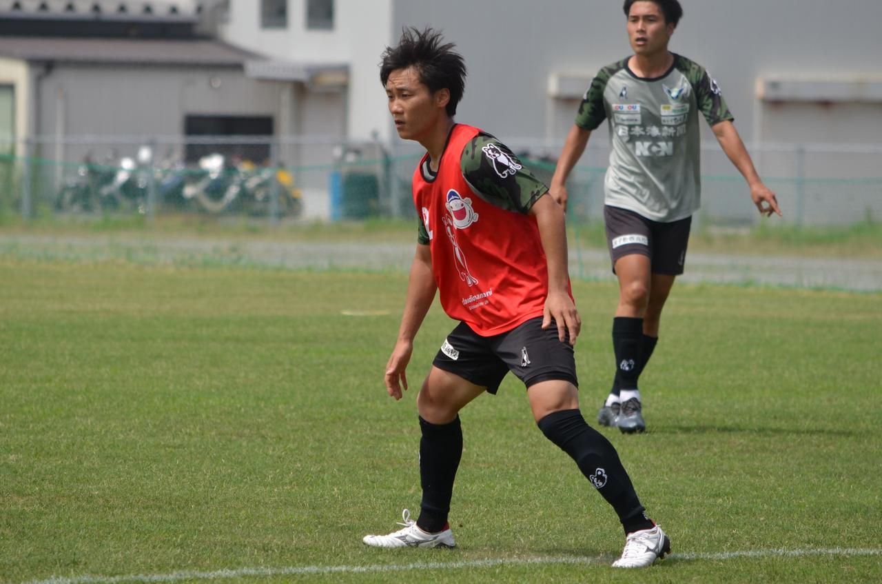 画像 : 2番目の画像 - 【写真】Jリーグデビューを果たした文仁柱。今後の出場機会に向けて練習を重ねる（写真◎石倉利英） - サッカーマガジンWEB