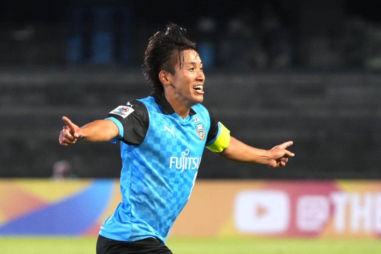 「本当に全員が戦ってくれた」橘田健人が豪快ミドルでこじ開けて、因縁の蔚山現代を下し2連勝◎ACLグループステージ第2節 - サッカーマガジンWEB