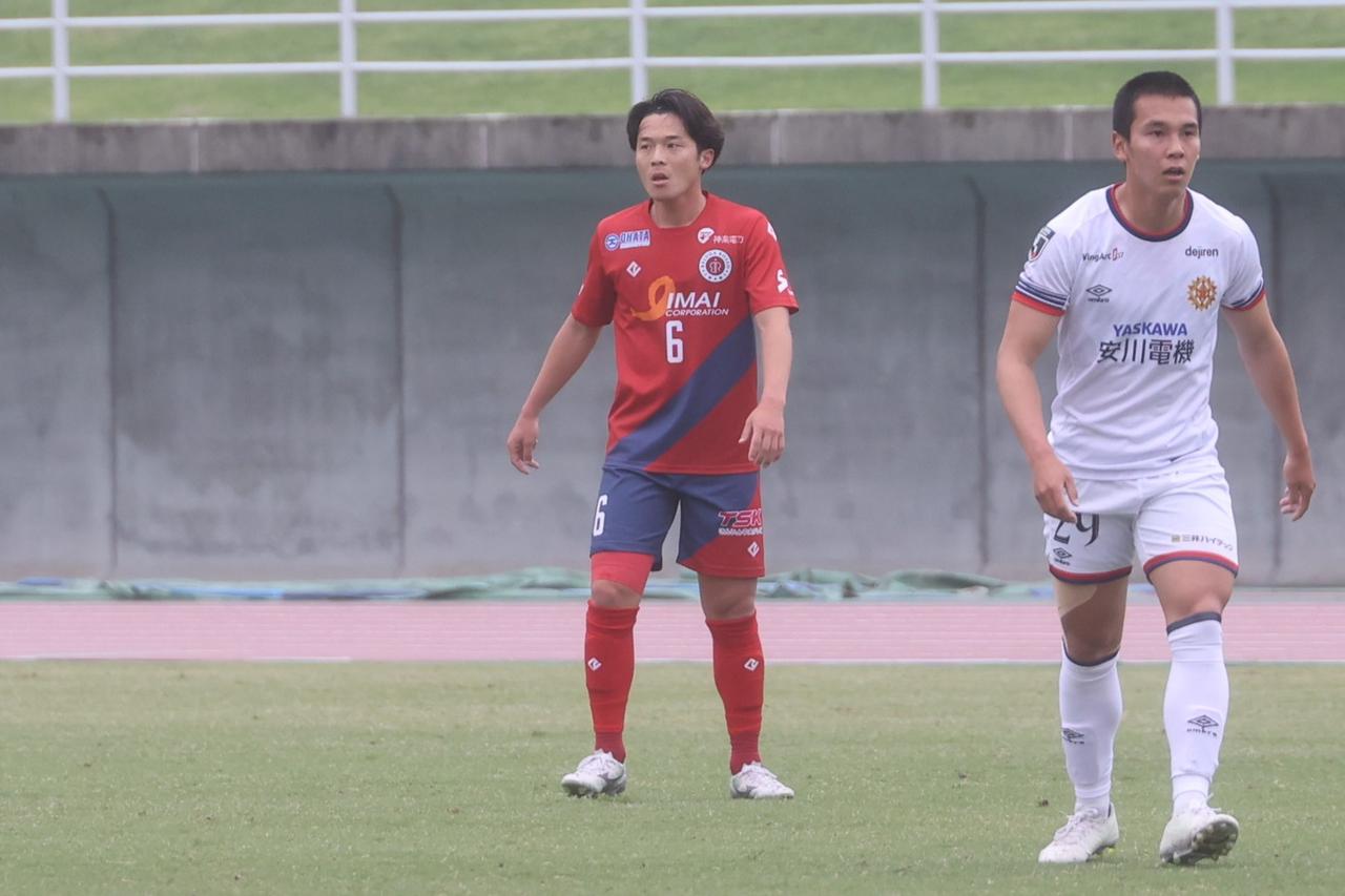 画像 : 4番目の画像 - 【写真】米子北高3年時はキャプテンを務め、高校選手権予選決勝ではハットトリックの活躍を見せた林。ベルガロッソいわみでの貢献を期している（写真◎石倉利英） - サッカーマガジンWEB