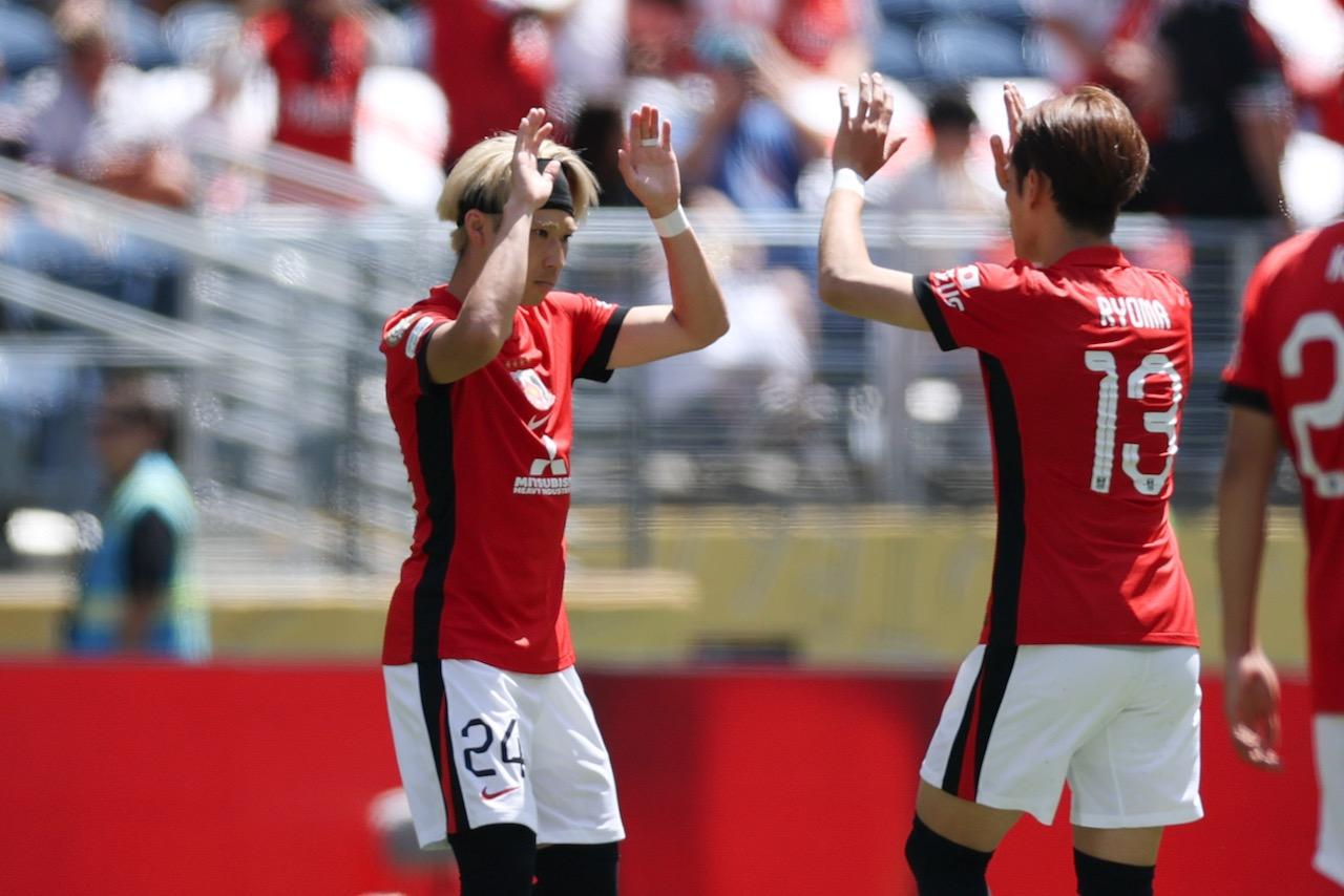 浦和は松尾佑介がPKを決めるが、アルゼンチンの名門リーベル・プレート