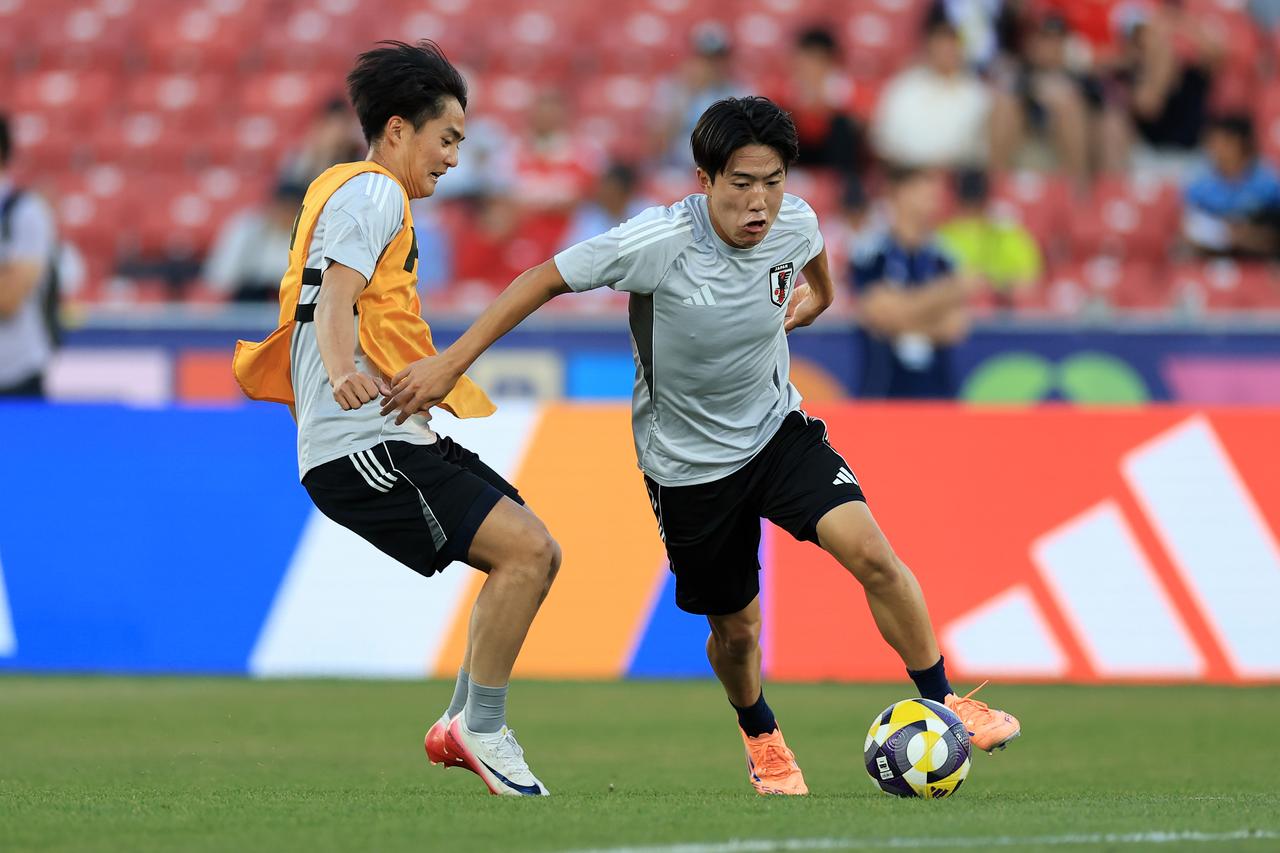 画像 : 5番目の画像 - 【写真】フランス戦に向けた日本のロッカールームや試合前の様子（写真◎Getty Images） - サッカーマガジンWEB