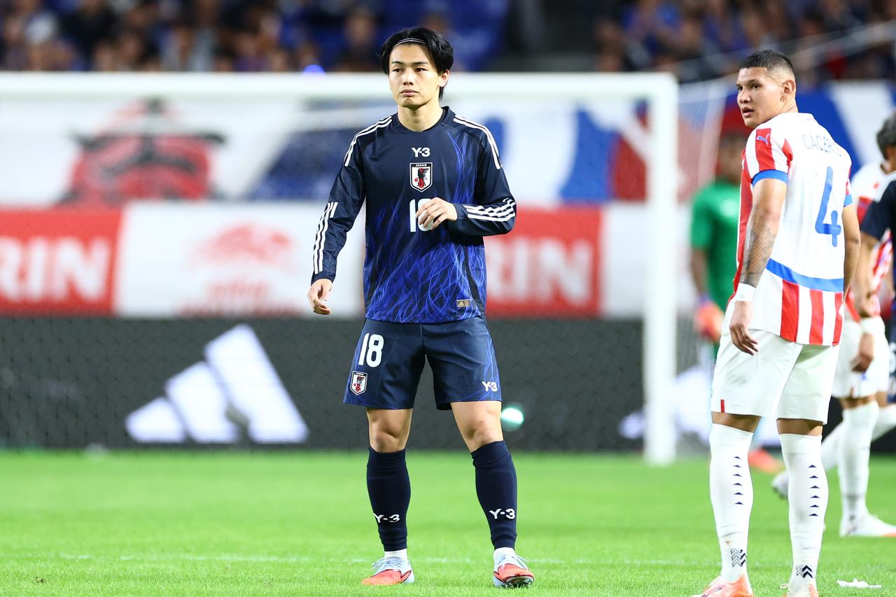 日本代表】上田綺世が同点ゴールで好調ぶりを示す「積み重ねてきたこと