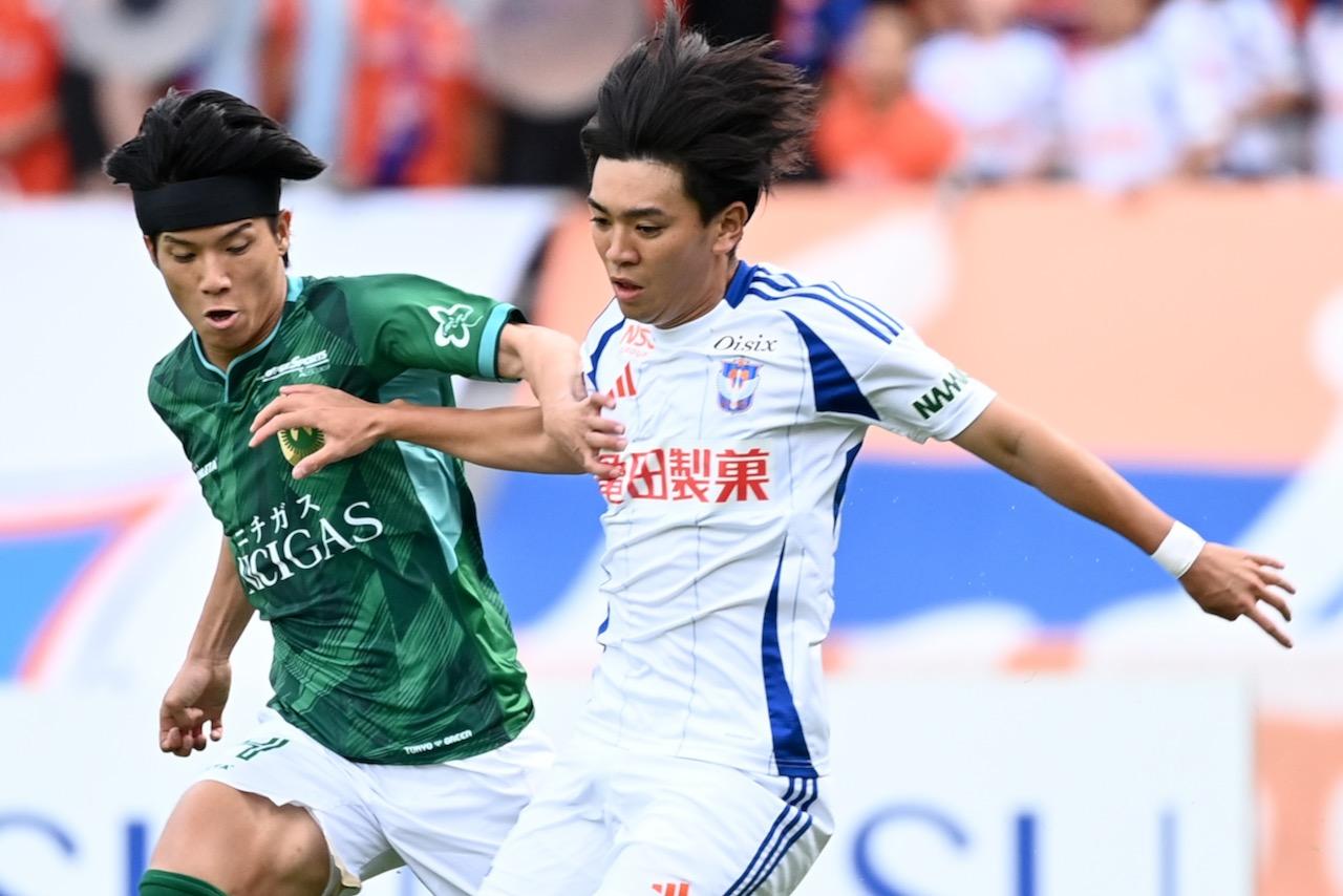 新潟】橋本健人の左足クロスが光「このまま勝てずに終わるのは一選手