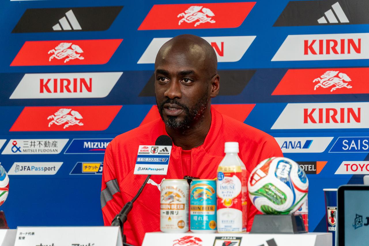 画像: ガーナのオットー・アッド監督（写真◎舩木渉）