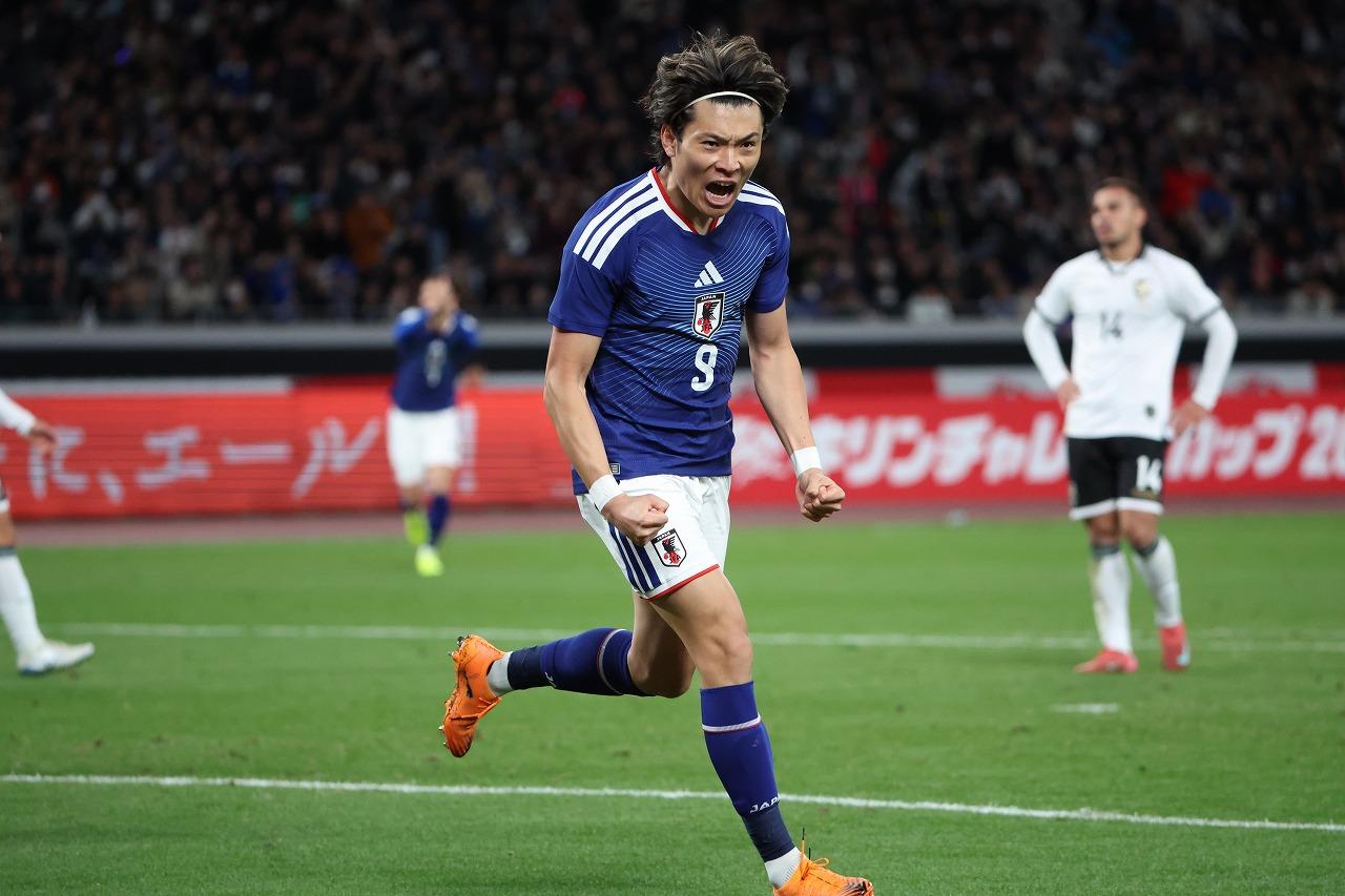 日本代表】点の取れるシャドーであることを証明した町野修斗「アシスト