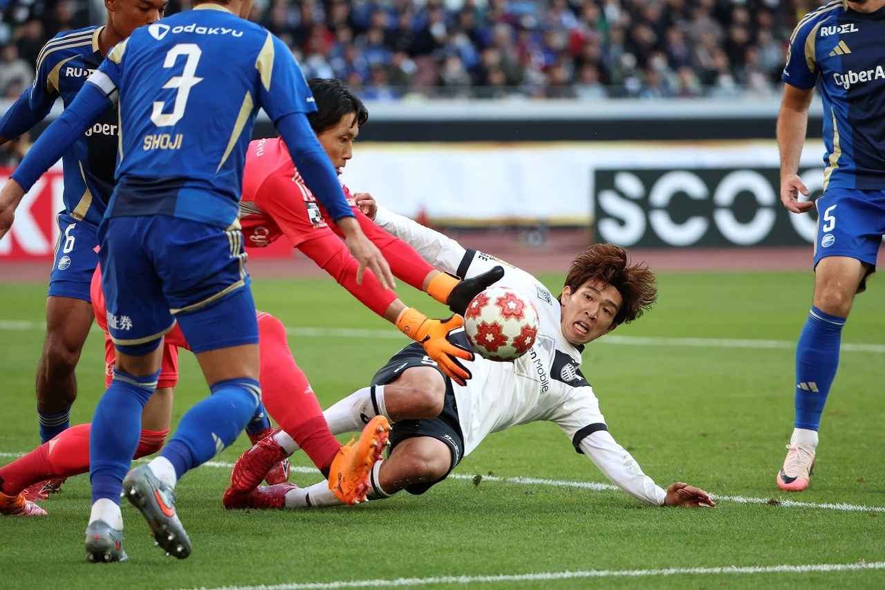 画像: 神戸は宮代大聖が1点を返したが…（写真◎高野　徹）