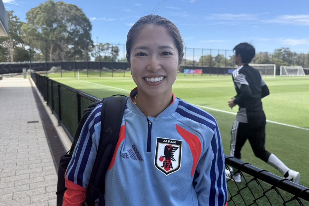 画像: INAC神戸レオネッサから選出されているMF成宮唯選手は「WEリーグを代表して戦う思いも強い」とのこと