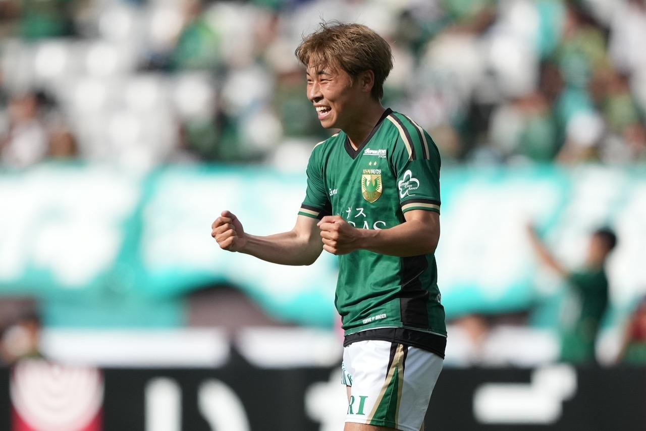 東京V】新井悠太のニアぶち抜き弾は「狙ってなかった」。大事なのが87 