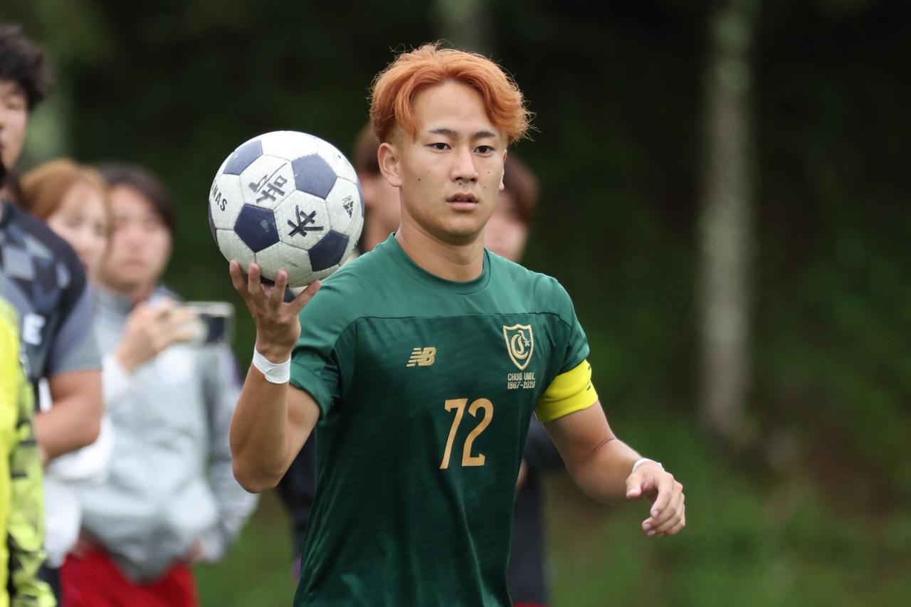 マガ杯MOM】中央大学サッカー同好会DF桑原啓太、3年ぶりの無失点優勝へ