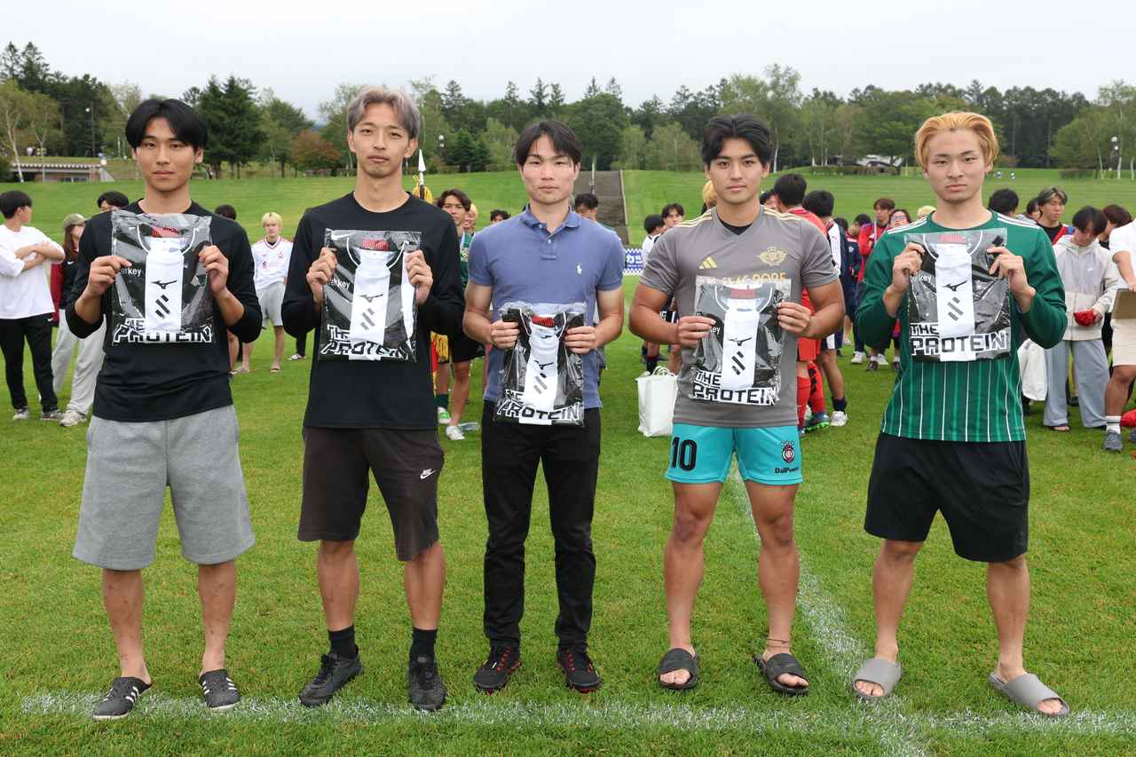 画像: 各チームの中心選手として好プレーを見せた4年生選手(一部閉会式欠席)