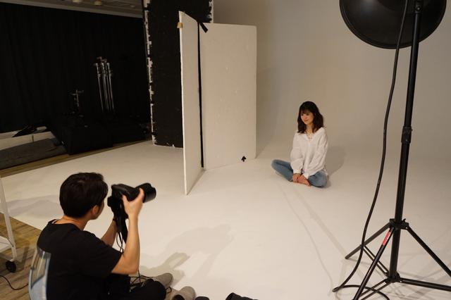 画像: 実際のモデル活動の様子