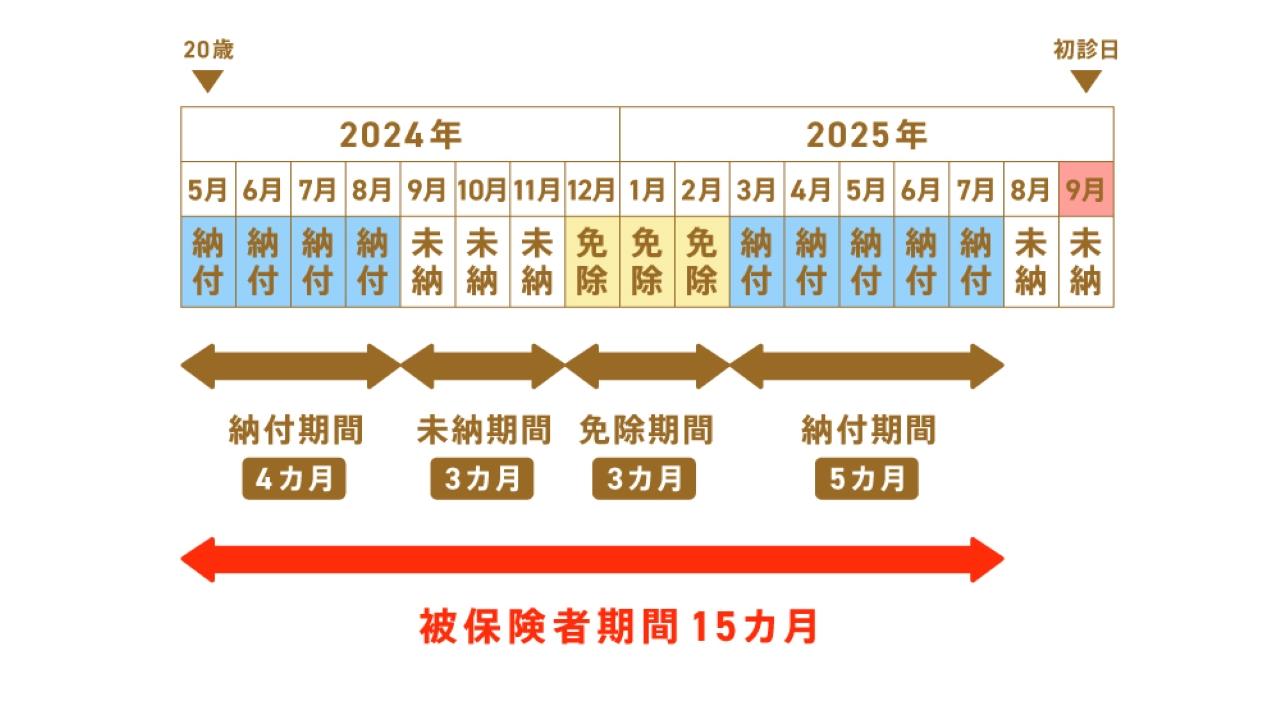 画像1: 保険料納付要件
