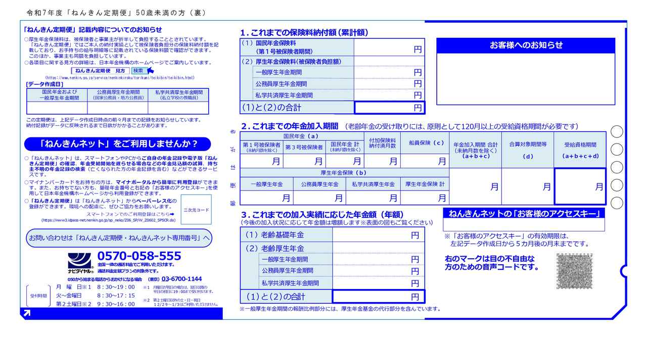 画像2: そもそも、ねんきん定期便とは