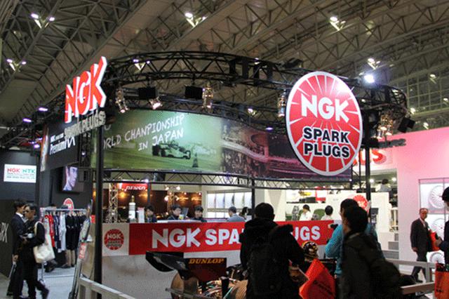 画像: NGKのブース
