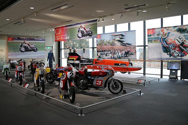 画像: 「CBレーサーの血統」も貴重な車両がずらり展示