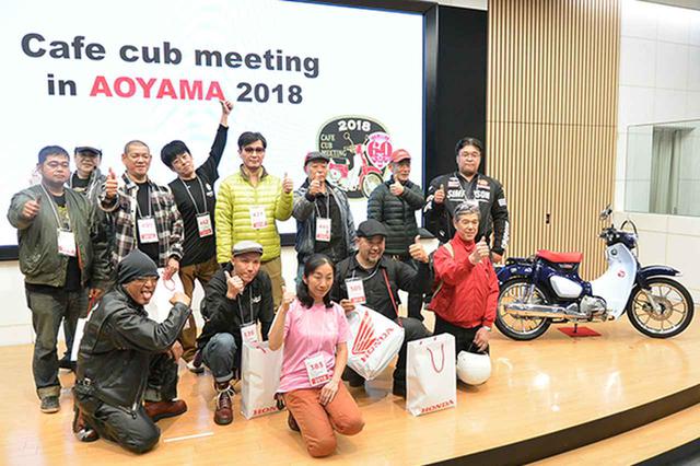 画像: 2日目の人気投票1~6位を獲得したカブオーナーたち