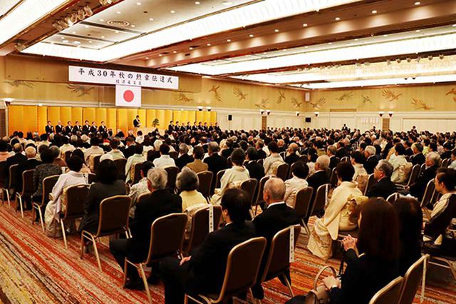 画像: 伝達式のようす