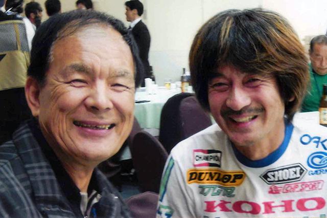 画像: 立脇美樹夫氏㊨と福本敏夫氏
