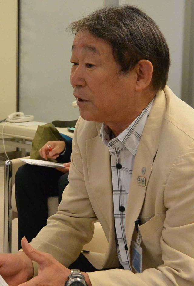 画像: 野間健児理事長