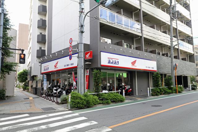 画像: オリジナルの店舗デザインを導入しているモトウィング須賀