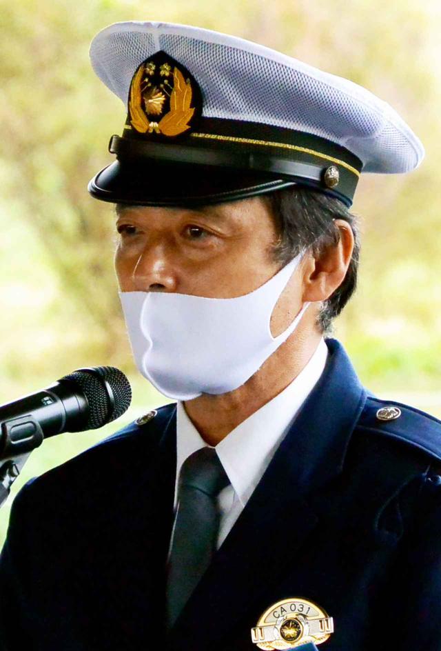 画像: 警視庁交通安全教育係の柴崎係長