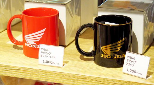画像: さまざまなホンダグッズがめじろおし。品揃えが超充実しています。