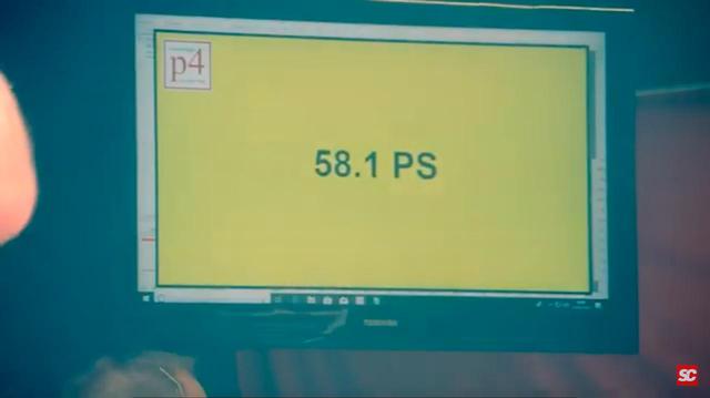 画像: 動画の後半・・・のパワーチェックでは、なんと58.1psをマーク!! www.youtube.com