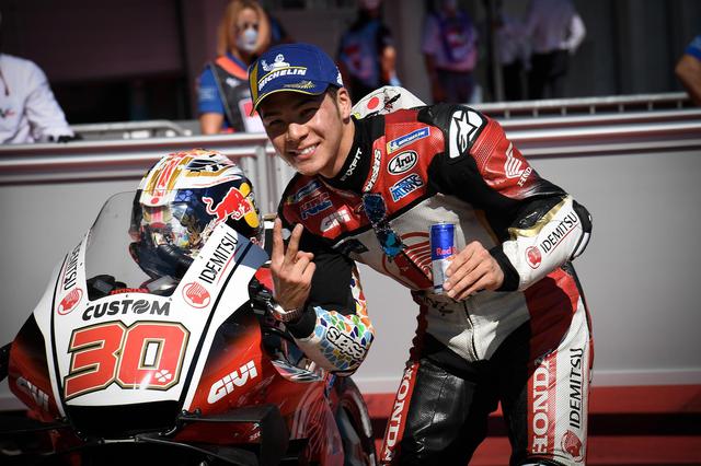 画像: 予選が終わって、このパルクフェルメに来るのはMoto2時代の2017年日本GP以来ですね