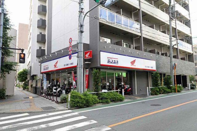 画像: オリジナルの店舗デザインを導入しているモトウィング須賀