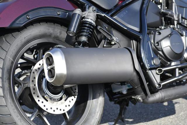 画像5: レブル1100は装備がほとんどスポーツバイク