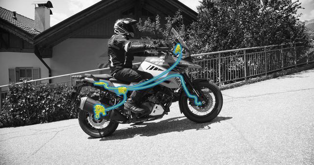 画像1: ズルい!と思えるほど『Vストローム1050 XT』は電子制御が山盛り