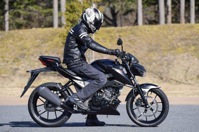 画像2: 鉄壁のフレーム剛性を誇るGSX-S125