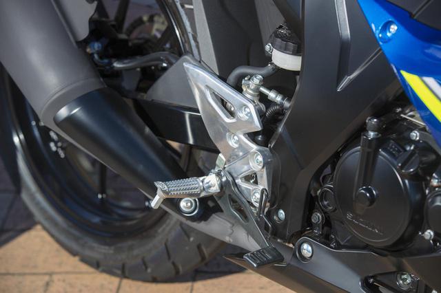 画像3: GSX-R125は『車体のホールドしやすさ』が段違い!
