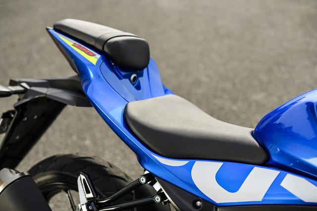 画像2: GSX-R125は『車体のホールドしやすさ』が段違い!