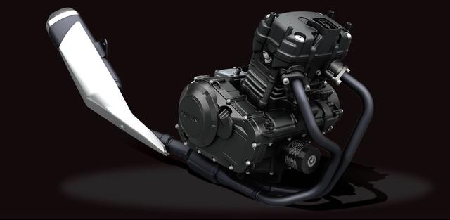 画像2: GSX250Rはロングストローク設計のエンジンを採用