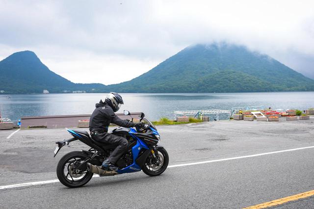 画像4: 榛名で『GSX-S1000F』のエンジンが際立つ!
