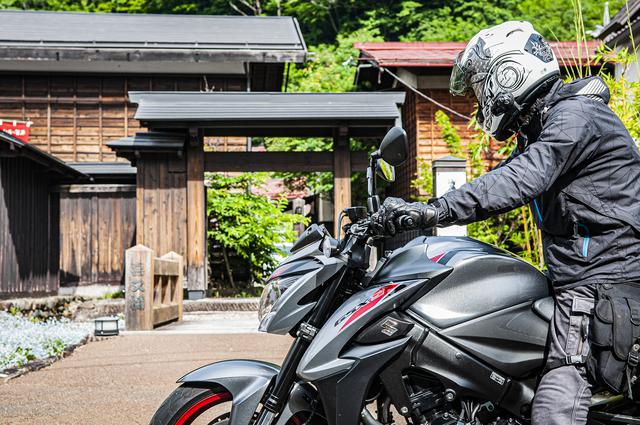画像3: 旅のGSX-S1000は『軽さ』で勝負