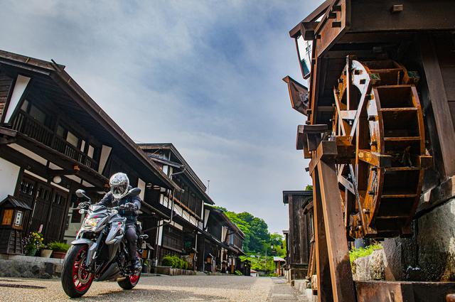 画像2: 旅のGSX-S1000は『軽さ』で勝負