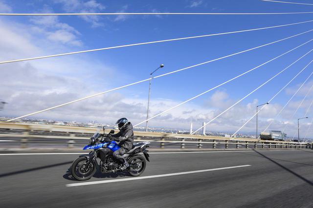 画像3: Vストローム250の快適性は250ccのバイクとは思えない