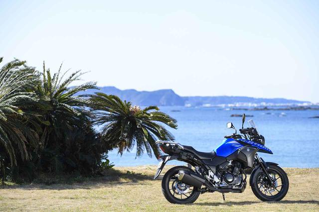 画像2: 一般道で『Vストローム250』がバランスする